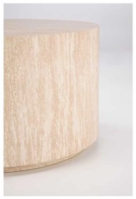 Palmer dohányzóasztal - kör, bézs