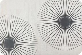 Gyorsan száradó, csúszásgátló, nedvszívó fürdőszobai szőnyeg, nagy méretű 60x40