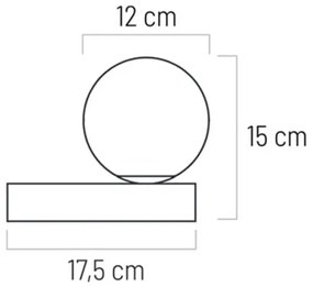 Klausen 146012 - Fürdőszobai fali lámpa RUBY 1xG9/5W/230V IP44 fehér