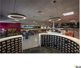 SLV MEDO 135170 Süllyesztett mennyezeti lámpa 2x109W/LED 3000K 11560LM IP20