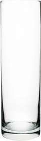 Üveg váza egyszerű minimalista Flora 26 cm