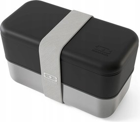 Monbento Sense Original bento uzsonnásdoboz 1,2 l Noir Onyx