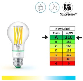Szálas okos izzó E27, 4 W – WiZ
