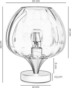 ONLI - Asztali lámpa ELIDE 1xE27/15W/230V fekete/rézszínű