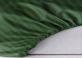 Szállodai gumis damaszt lepedő 160x200 csíkos színválaszték