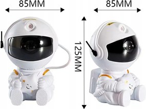 Csillag Projektor Asztronauta Gyerek Éjjeli Lámpa Galaxy Űr Távirányító