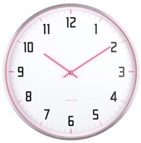 Karlsson 5969BP design falióra rózsaszín, átmérő 40 cm