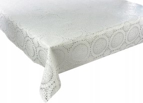 Cerata Csipke Abrosz Csipke Méter Virágok Fehér 240x137 cm