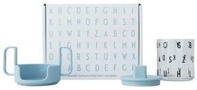 Grow With Your Cup világoskék gyerekbögre - Design Letters