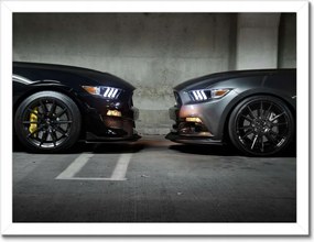 Poszterek keretben 40x30 Ford Mustang made in Usa