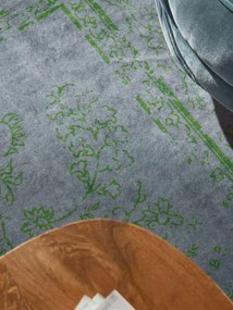 Washable Rug Miray Grey/Green 200x300 cm
