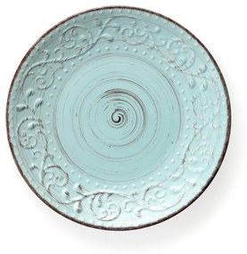 Serendipity türkizkék agyagkerámia tányér, ⌀ 27,5 cm - Brandani