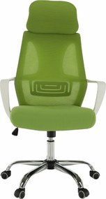 Irodai szék, zöld/fehér, TAXIS