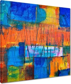 Vászonkép 50x50 Absztrakt Kígyó