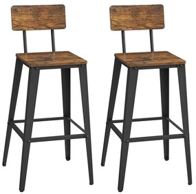 Bárszék AVEN barna/fekete