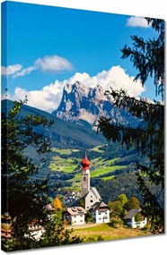 Vászonkép 30x40 Dél-Tirol