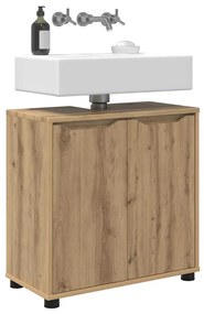 Fürdőszoba mosdószekrény Artisan tölgy 60 x 30 x 60 cm Faanyag