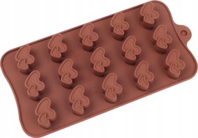 Szilikon öntőforma szívek desszertek csokoládé dekoráció Valentin nap