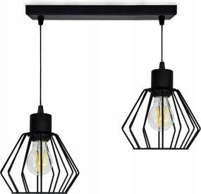 Mennyezeti Függőlámpa Csillár Túlnyúlás Gyémánt Drót