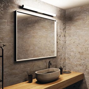 Caspio fekete falilámpa, hosszúság 90 cm - SULION