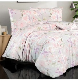 EMI Leticia szatén ágyneműhuzat, Francia szett1 200x220 + 2x (70x90)