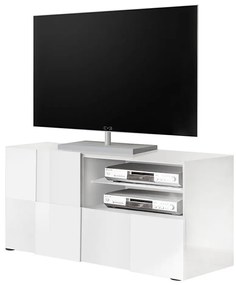 SERIAN fehér TV-állvány