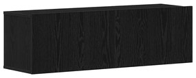 TV szekrény garnitúra 4 pcs Musta tammi 200 x 30 x 30 cm