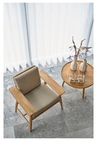 Krémszínű agyagkerámia váza Elv – Villa Collection
