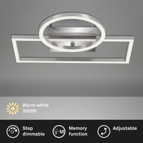 Briloner - Frames LED 19W 230V dimmelhető mennyezeti lámpa