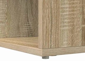 Sarokíróasztal sonoma tölgy 101,5 x 149,5 x 149,5 cm Faanyag