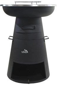 Faszenes grillsütő ø 58,5 cm Plancha Moon – Cattara