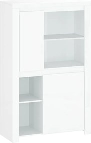 Polcállvány 2D, fehér fényes, LINDY