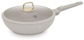 BerlingerHaus Wok fedővel (28 cm) Sahara Collection  BH/8064