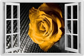 Poszter 60x40 Sárga rózsa