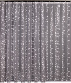 Mg Függöny jacquard 4305 Fehér 200x250 kész szalaggal