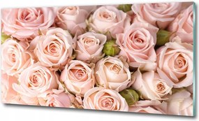 Fotó kép edzett üveg Hóvirágok 100x70