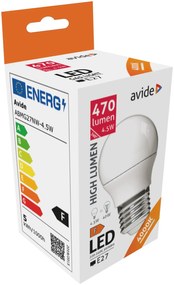 Avide LED Globe Mini G45 4.5W E27 470LM NW 4000K