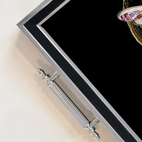 Üveg tálca, 38×24 cm – TPG9881