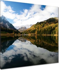 Vászonkép 80x80 Alpesi kilátás