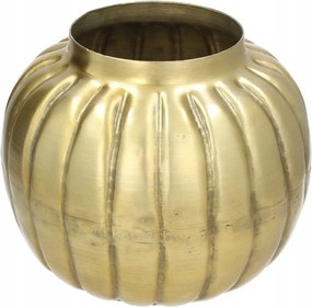 Dekoria Váza Arieen 30x25cm sárgaréz
