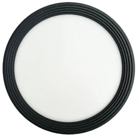 LED Spotlámpa LED/12W/230V 4000K átm. 10 cm fekete