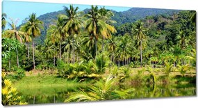 Vászonkép 115x55 Gyönyörű amazon