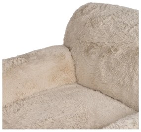 Bézs fotel Teddy – Ixia