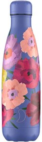 Termosz palack Chilly's Bottles - Maxi Poppy 500ml, virágos/eredeti kiadás