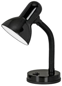 LED lámpa , asztali , fekete , E27, EGLO , BASIC , 9228