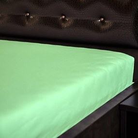 Jersey lepedő - zöld fény 4 Méretek: 70x170 cm