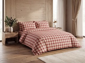 Flanel ágyneműhuzat TARTAN HEART színes Ágyneműhuzat mérete: 70 x 90 cm | 140 x 200 cm