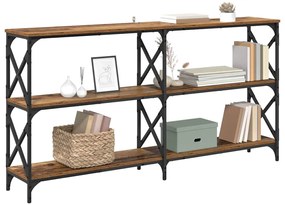 Konzolasztal Régi fa 156 x 28 x 80,5 cm Faanyag