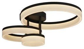 Searchlight 62793BK - Dimmelhető LED mennyezeti lámpatest TRIPLE LED/25W/230V