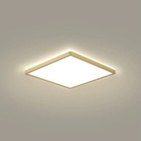 Brilagi - LED Fürdőszobai lámpatest ULTRA SLIM LED/18W/230V 30x30 cm aranyszínű IP54